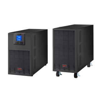 APC Easy UPS On-Line, 6kVA/6kW, Tower, 230V, Hard wire 3-wire(1P+N+E) outlet, Intelligent Card Slot, LCD, Extended Runtime (SRV6KRIL)