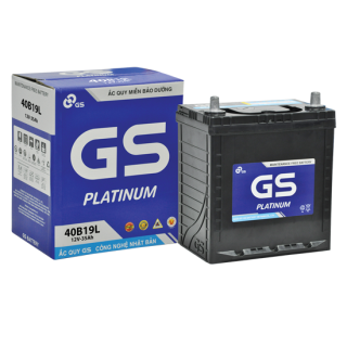 ẮC QUY KHỞI ĐỘNG GS MF 12V-35AH (20HR), 40B19L
