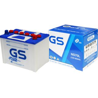 ẮC QUY KHỞI ĐỘNG GS 12V-65AH (20HR), NS70L