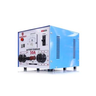 MÁY SẠC ẮC QUY HANSINCO 50A_12V, 24V, 36V, 48V DÂY ĐỒNG, BIẾN ÁP CÁCH LY