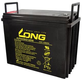 ẮC QUY KÍN KHÍ (VRLA AGM) LONG 12V-150AH (10HR), KPH150-12N, F8-M6