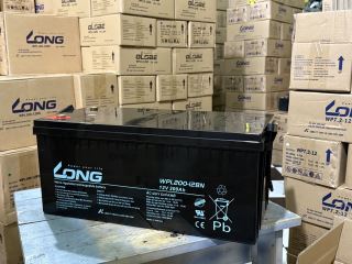 ẮC QUY KÍN KHÍ (VRLA AGM) LONG 12V-200AH (10HR), WPL200-12BN, F18-M8