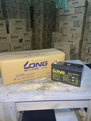 ẮC QUY KÍN KHÍ (VRLA AGM) LONG 12V-28WPC-1.6VPC-15Min, WP7-12 (28W), F2
