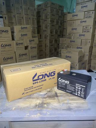 ẮC QUY KÍN KHÍ (VRLA AGM) LONG 12V-9Ah (20HR), WP9-12SHR, F2