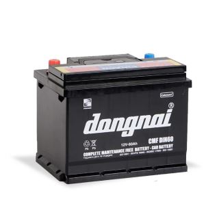 ẮC QUY KHỞI ĐỘNG DONGNAI 12V-60AH (20HR), CMF DIN60