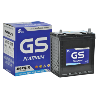 ẮC QUY KHỞI ĐỘNG GS MF 12V-35AH (20HR), 40B19L(S)
