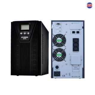 UPS HYUNDAI ONLINE (DOUBLE CONVERSION) 1P-1P 3kVA/2.7kW (HD-3KT9; HD-3KS)