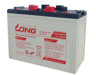 ĂC QUY KÍN KHÍ (PURE GEL) LONG 2V-1000AH (10HR), PLG1000A, F18-M8